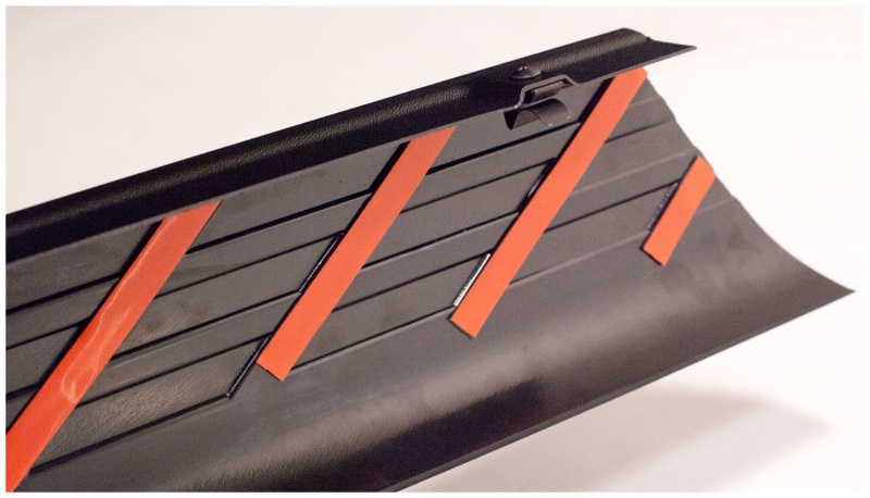 GMC Sierra 1500 Bed Rail Caps - Husky Liners - Smoothback - Black - `01-`06